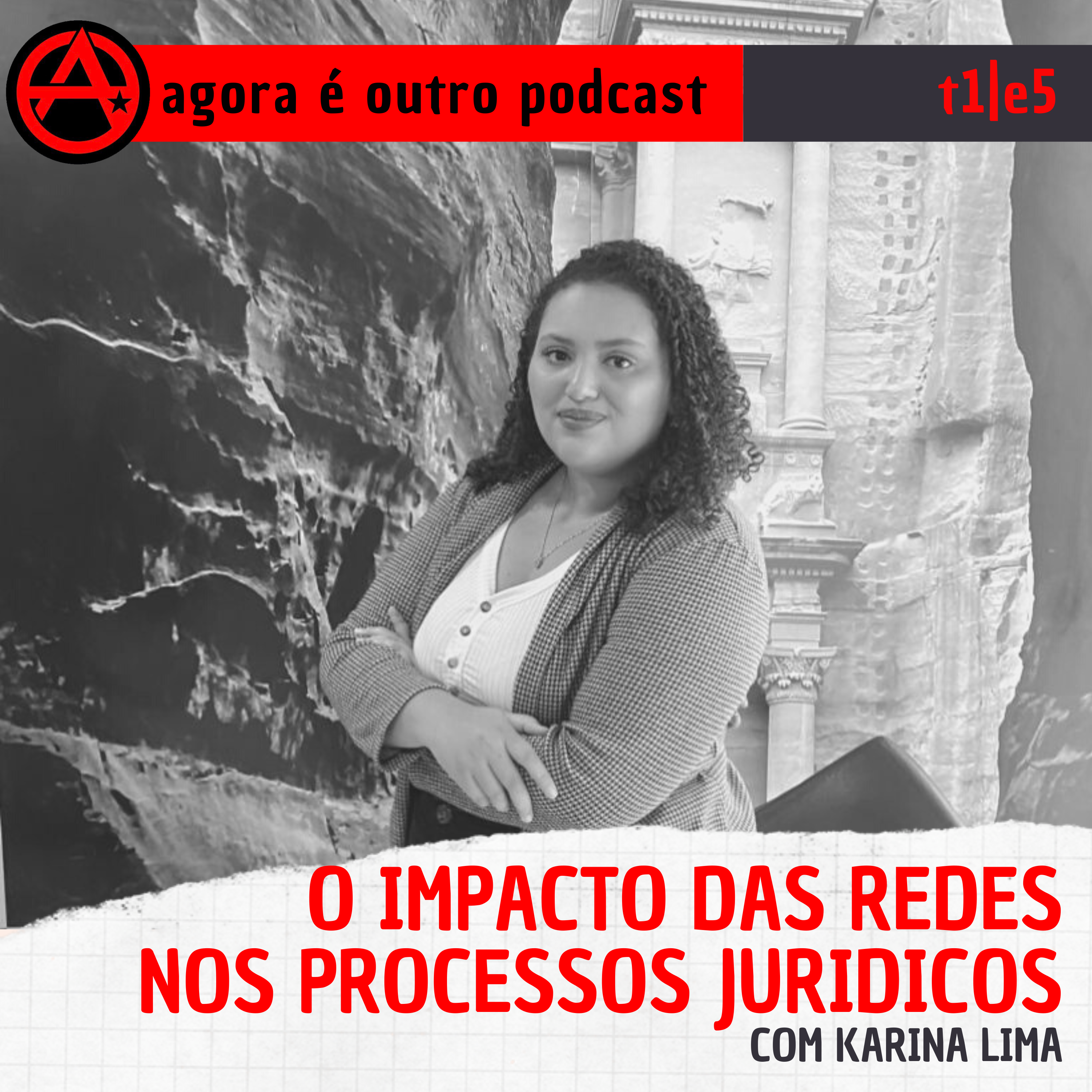 T1 E5 | Influência das redes sociais nos processos jurídicos, com Karina Lima | Agora é outro PODCAST